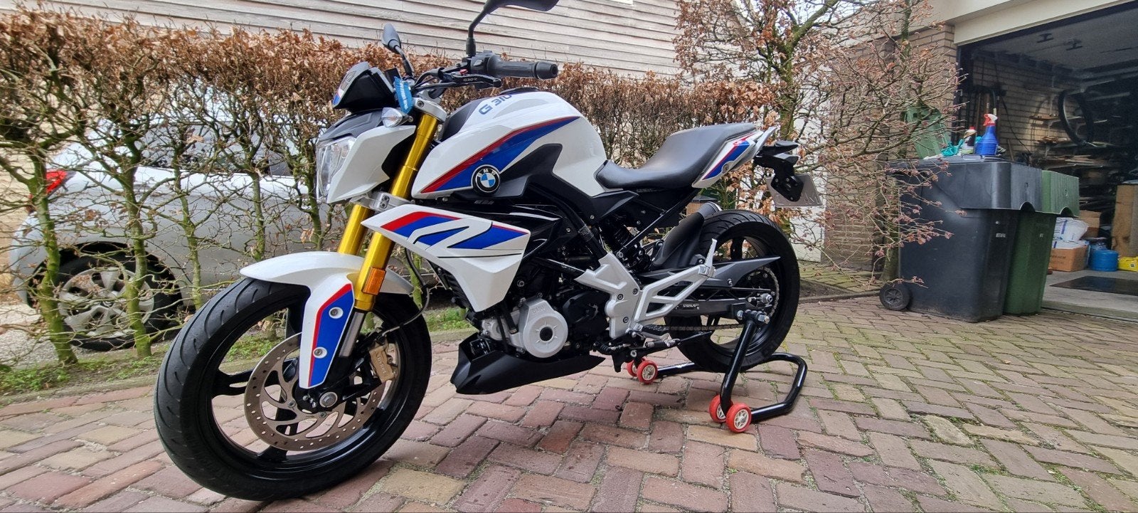 BMW G310R, 750 km (!) - A2 rijbewijs., Motoren, Motoren | BMW, LED Verlichting, Gebruikt, Particulier, Minimaal motorrijbewijs A2