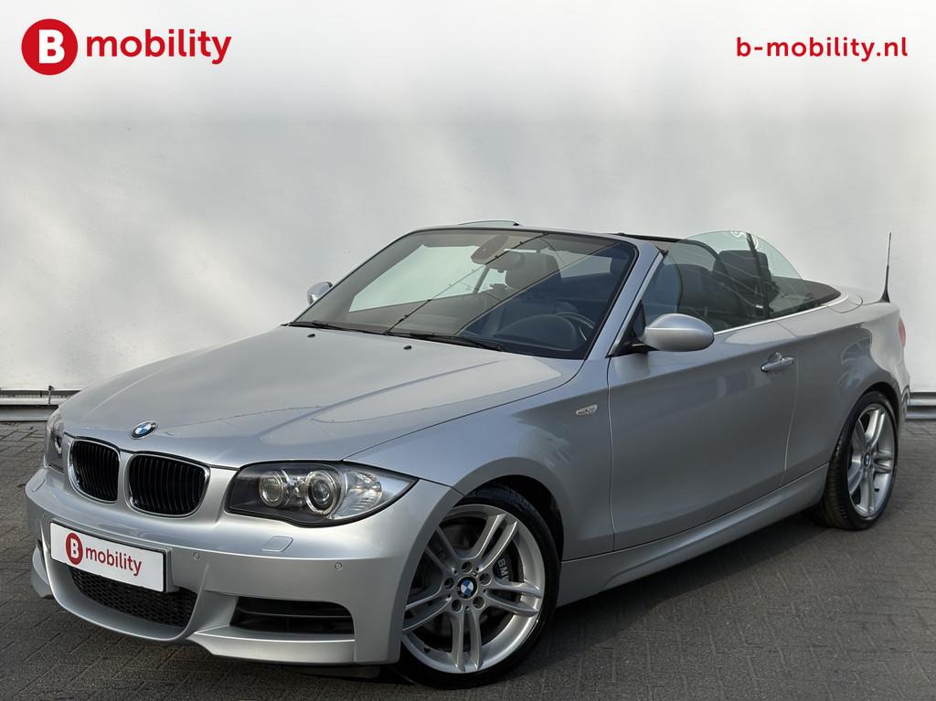 BMW 1 Serie Cabrio 135i High Executive M-Sport 6-Cilinder! D, 1-Serie, Achterwielaandrijving, Gebruikt, Zwart