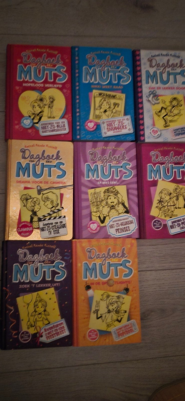 Dagboek van een Muts boekenreeks - 8 delen, Boeken, Ophalen, Gelezen, Rachel Renée Russell, Fictie