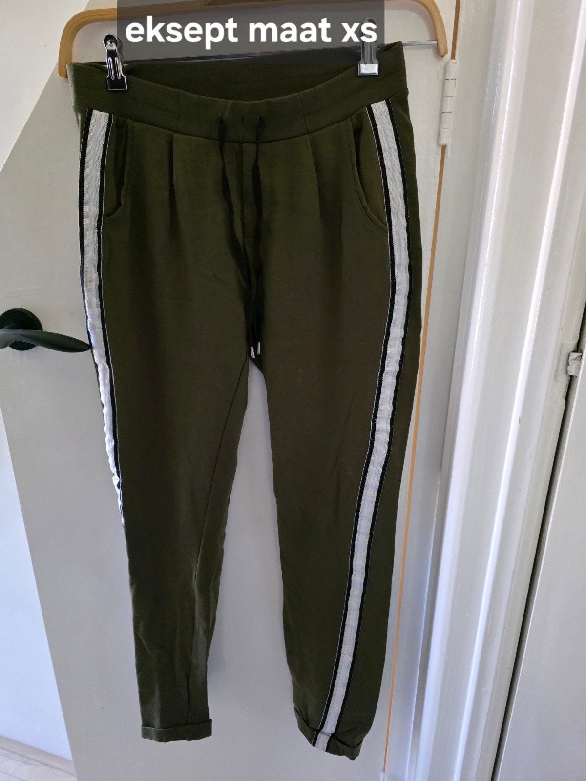Eksept sportbroek met streep - Maat XS, Ophalen of Verzenden, Eksept, Maat 34 (XS) of kleiner, Lang