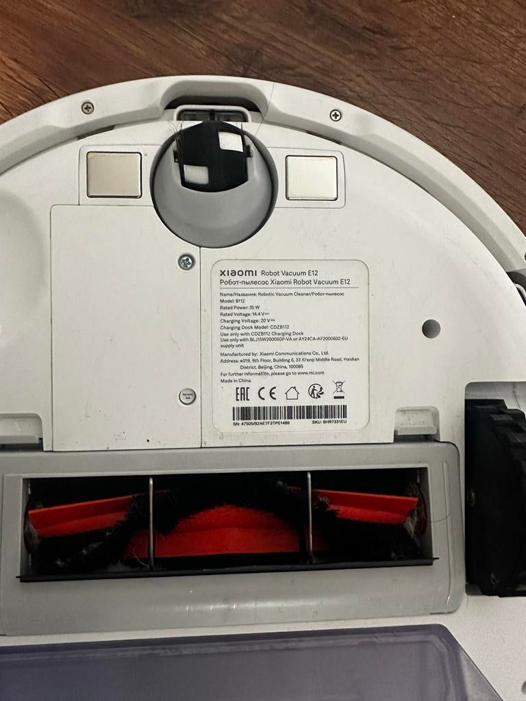 Xiaomi Robot Vacuum E12 (B112) - Robotstofzuiger met dweilfu, Overige merken, Ophalen of Verzenden, Zo goed als nieuw, Robotstofzuiger