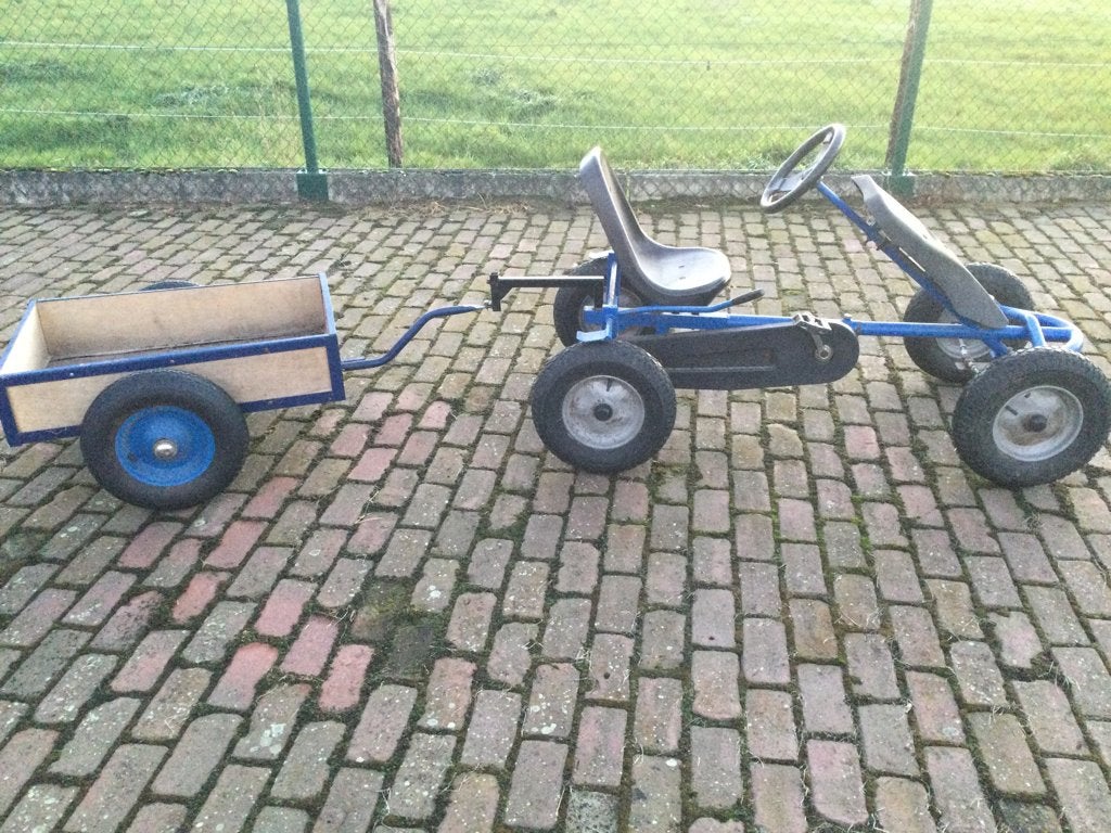 Skelter met kar, Ophalen, Gebruikt, Overige merken, Met kar of aanhanger