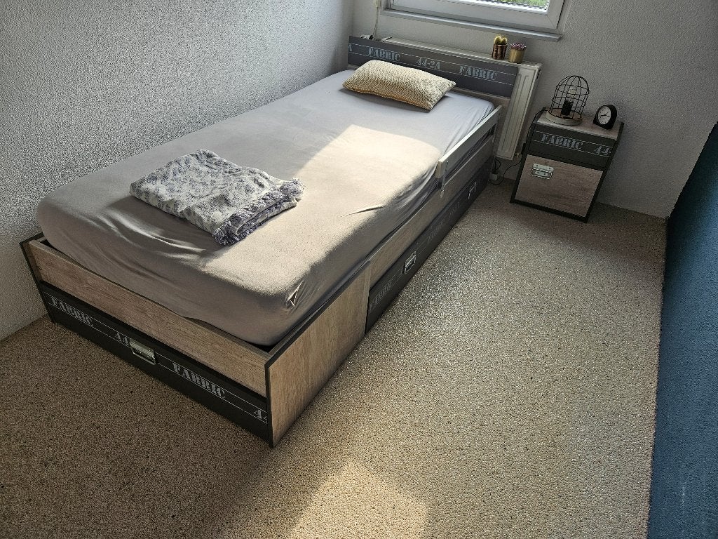Slaapkamer, Ophalen, Gebruikt, Eenpersoons, Modern stoer