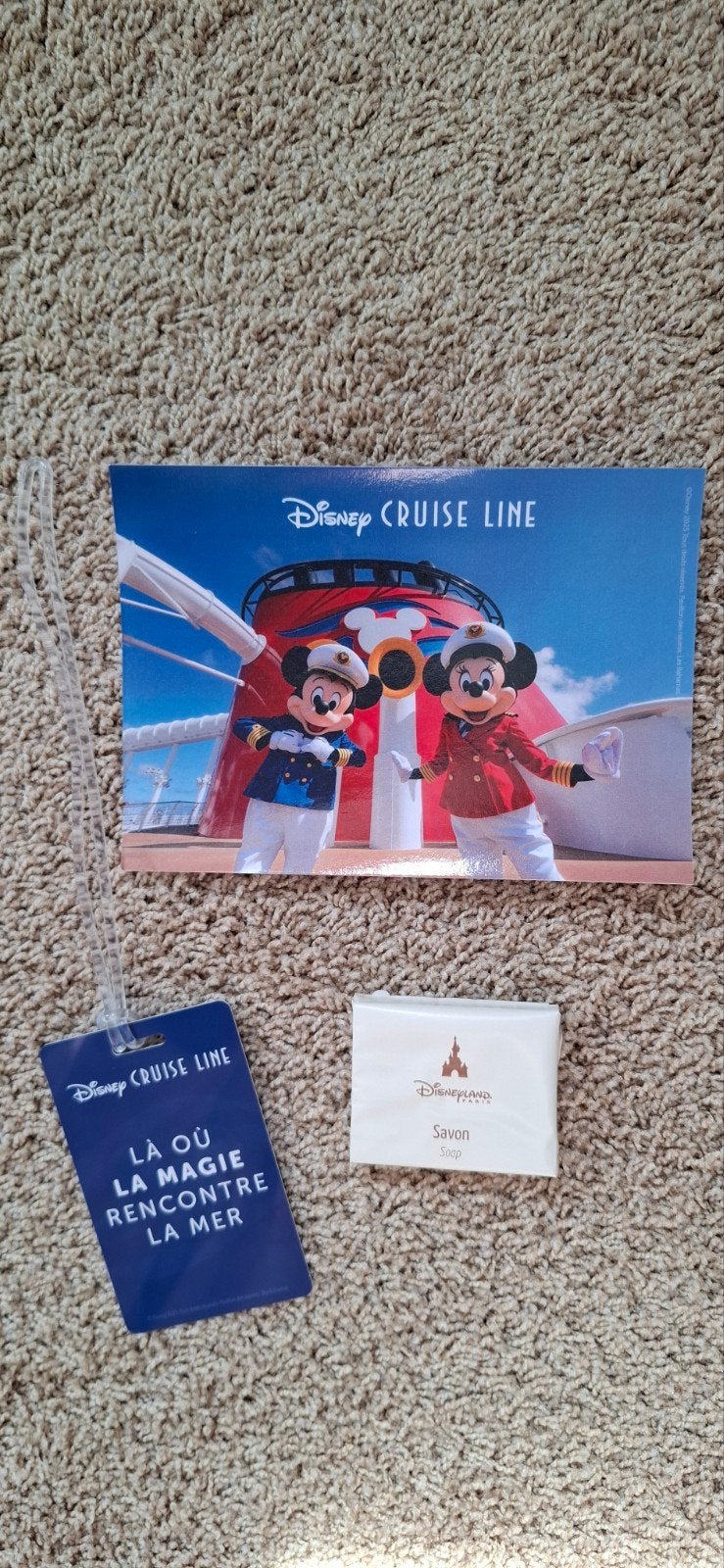 Super Leuk 3 delig set voor de échte Disneyland Parijs Fan, Ophalen of Verzenden, Nieuw