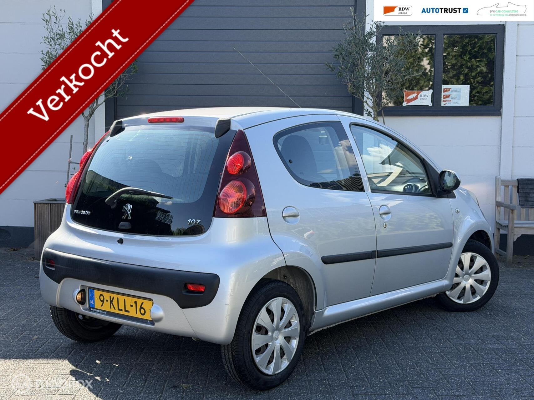 Peugeot 107 1.0 Active|RIJKLAAR|NAP|1E EIG|UNIEK!|AUX|ISOFIX, Voorwielaandrijving, Euro 5, Stof, Gebruikt