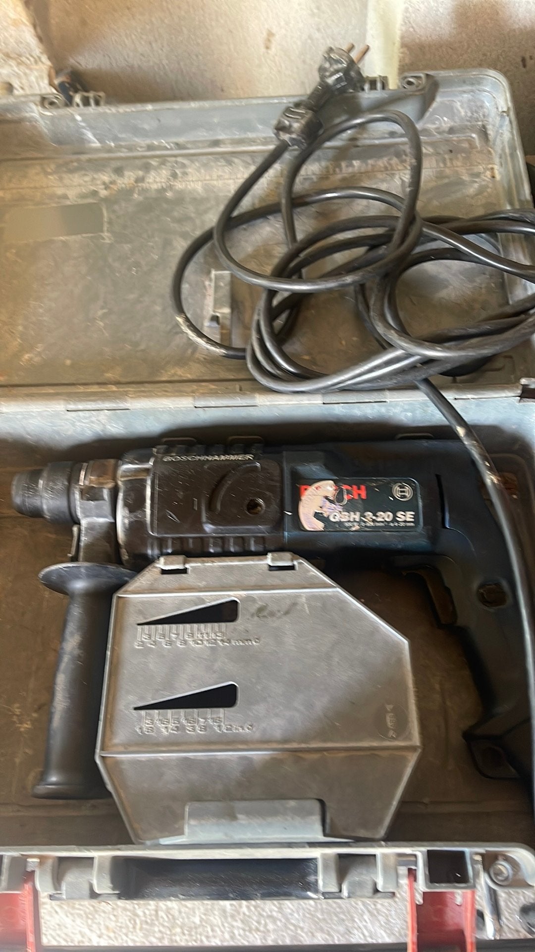 Te koop klopboormachine SDS-+ Bosch GBH 2-20 SE 500w, Boor- en/of Breekhamer, Ophalen of Verzenden, Klopboormechanisme, Gebruikt