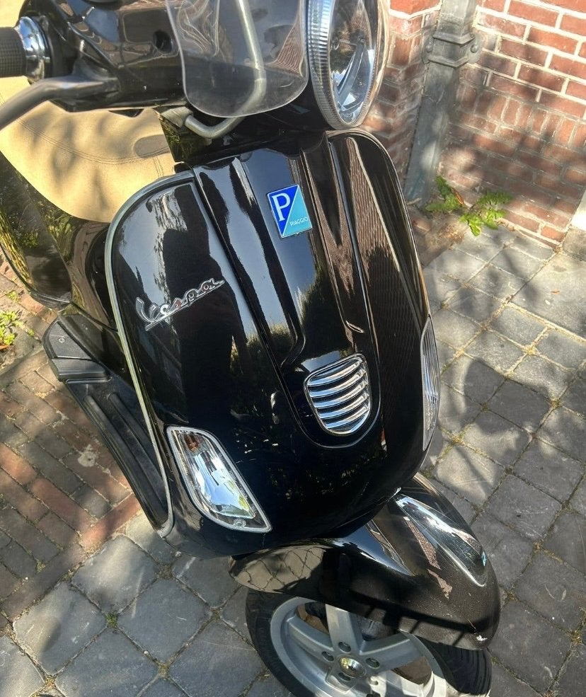 Vespa LX 50cc 2T Scooter - Zwart Zonder 123, Fietsen en Brommers, Scooters | Vespa, Tweetakt, Gebruikt, Maximaal 45 km/u, Ophalen of Verzenden