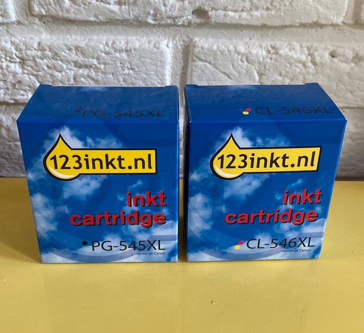 Inkt cartridge canon pg- 545XL en CL-546XL nieuw, Ophalen, 8mm film