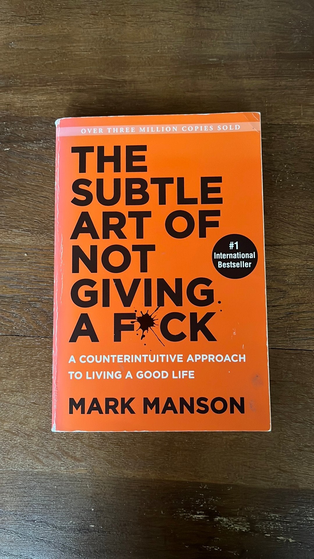 The subtle art of not giving a fuck, Ophalen of Verzenden