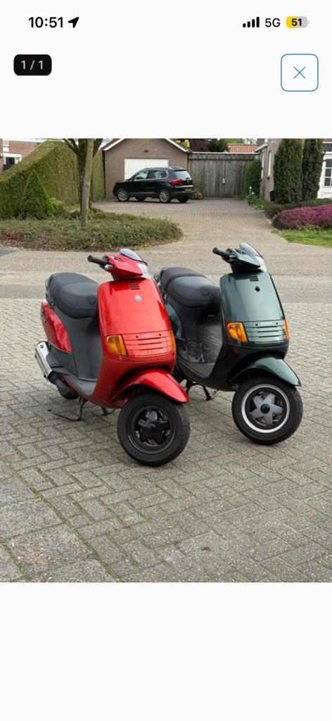 !GEZOCHT! Piaggio 2t scooter max €2000!, Fietsen en Brommers, Scooters | Piaggio, Ophalen, Overige modellen