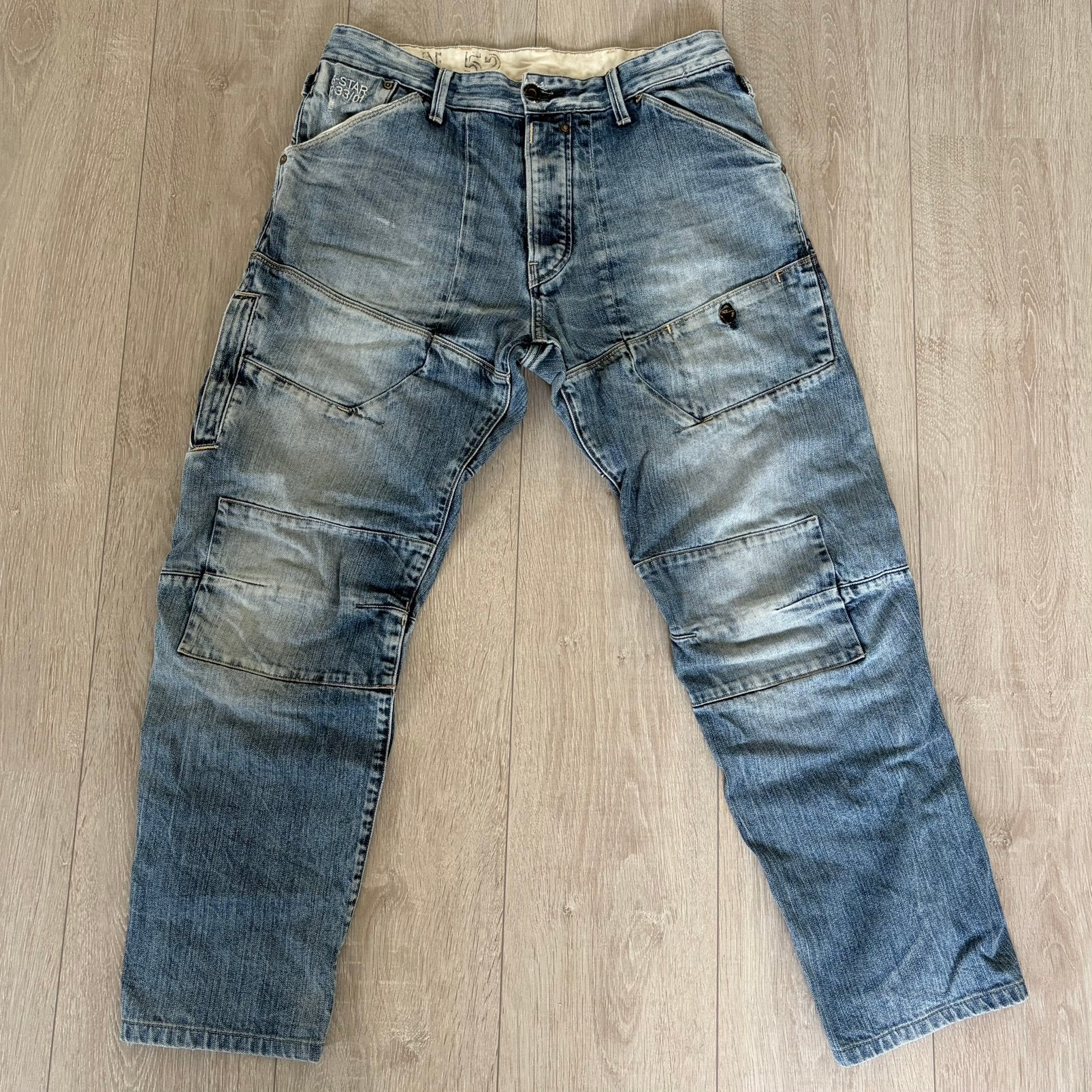 G-Star Raw Denim 5620, W33 L32, Verzenden, Zo goed als nieuw, Blauw, W33 - W34 (confectie 48/50)