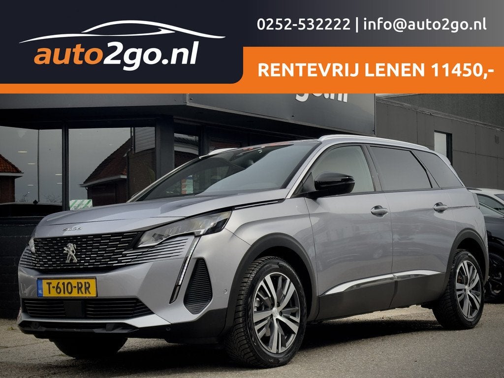 Peugeot 5008 1.2 AUT8 ALLURE-PACK 7PERS DESIGNO-LEDER NAVI C, Auto's, Peugeot, 15 km/l, Gebruikt, Euro 6, 1199 cc