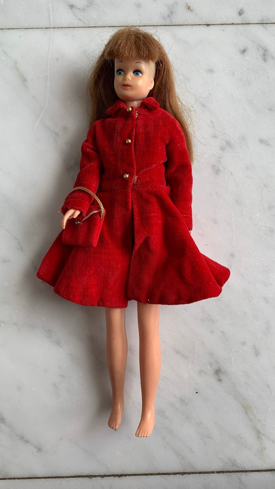 Vintage Mattel pop (ca. 1965), Verzamelen, Ophalen, Gebruikt, Pop