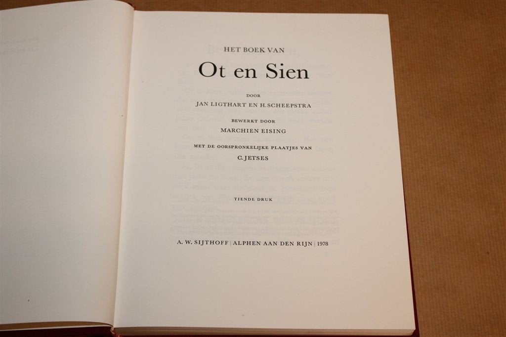 Het Boek van Ot en Sien — Kinderverhalen met Jetses Prenten, Boeken, Prentenboeken en Plaatjesalbums, Ophalen of Verzenden, Gelezen