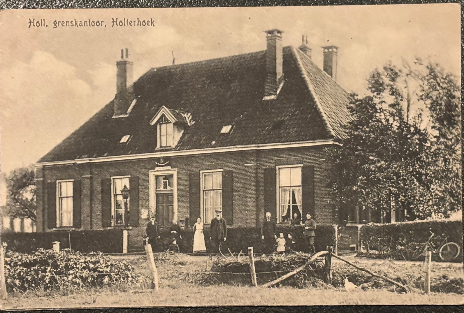 AK Holterhoek grenskantoor, Verzamelen, Ophalen of Verzenden, Voor 1920, Ongelopen, Gelderland