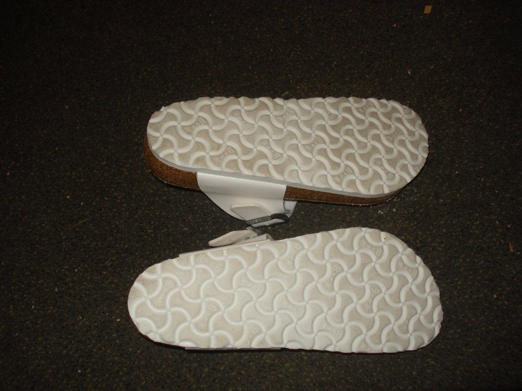 BIRKENSTOCK RAMSES WIT 37 NU GEEN VERZENDKOSTEN PER POST, Slippers, Verzenden, Wit, Nieuw
