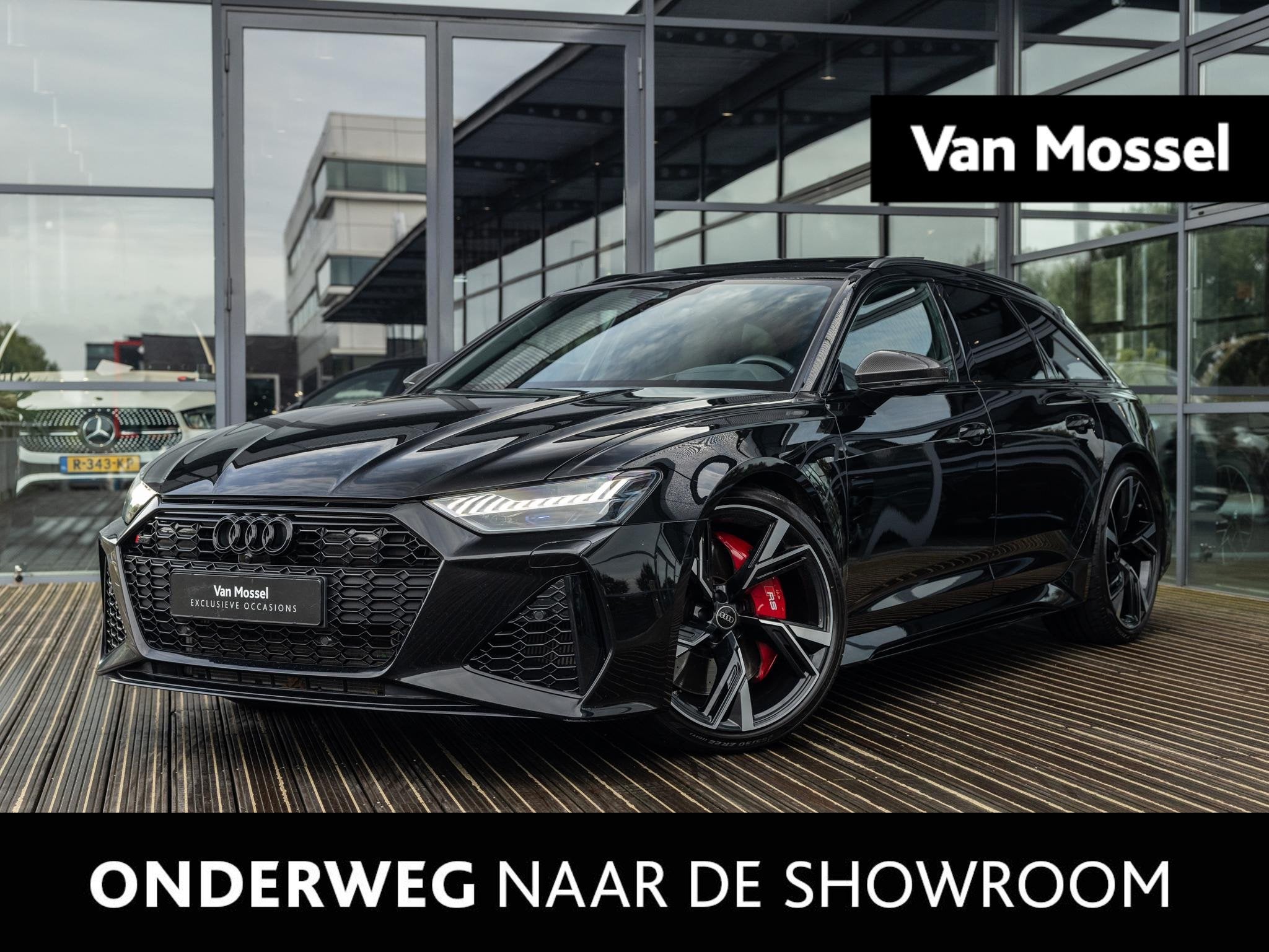 Audi RS6 Avant 4.0 TFSI quattro | DYNAMIC | HEAD-UP DISPLAY, 12 maanden, Lichtsensor, Gebruikt, Leder