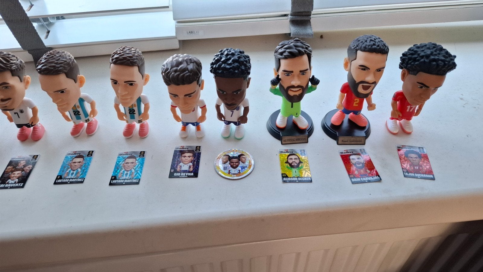 Verschillende Ballers WK26 Figuur + Spelerskaart, Ophalen of Verzenden, Zo goed als nieuw, Buitenlandse clubs, Beeldje of Poppetje