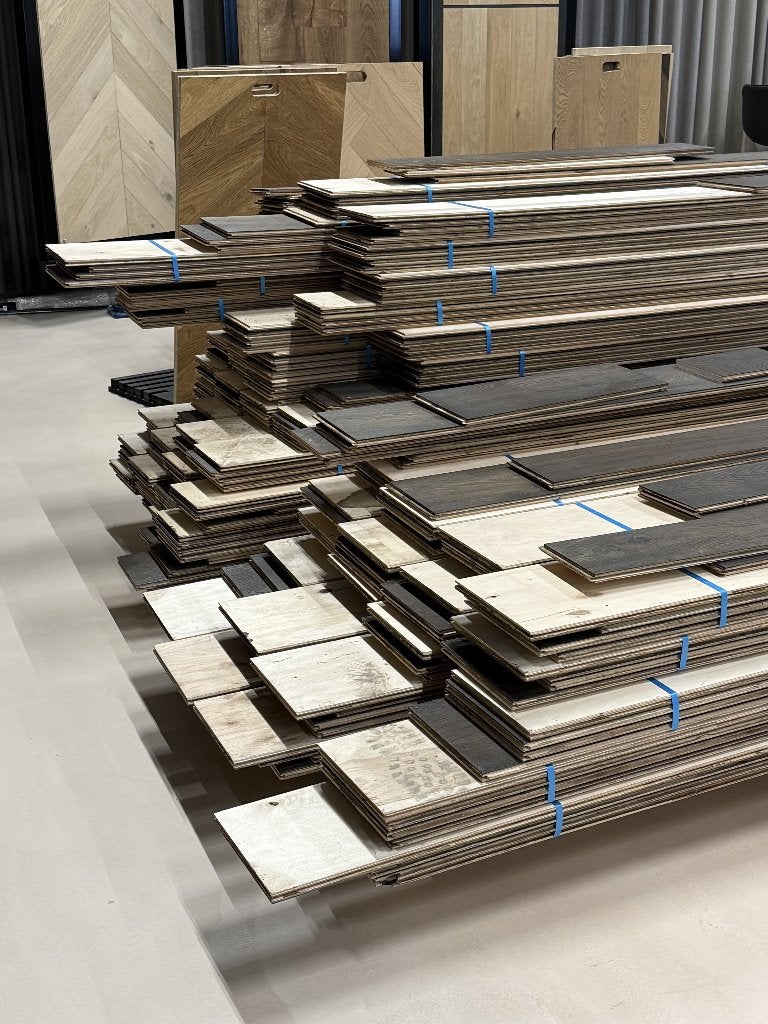 houten vloer, Nieuw, 10 m² of meer, 10 tot 30 cm, Hout