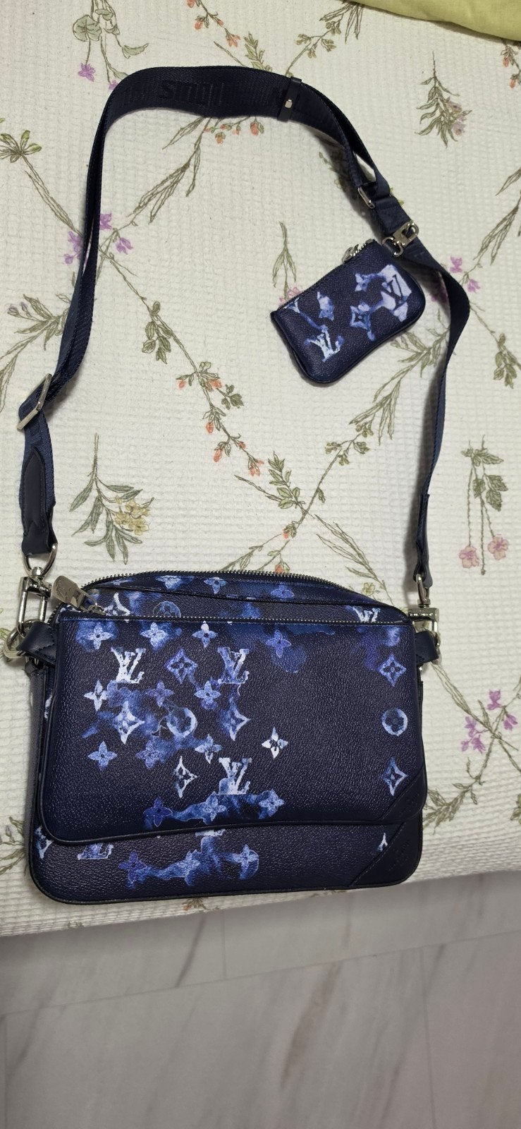 Nieuwe Louis Vuitton Schoudertas met Monogram, Ophalen of Verzenden, Nieuw, Blauw, Schoudertasje