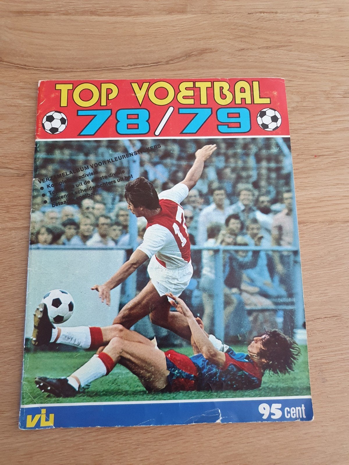 Vanderhout Topvoetbal 78/79 compleet album, Ophalen of Verzenden, Zo goed als nieuw, Buitenlandse clubs, Boek of Tijdschrift