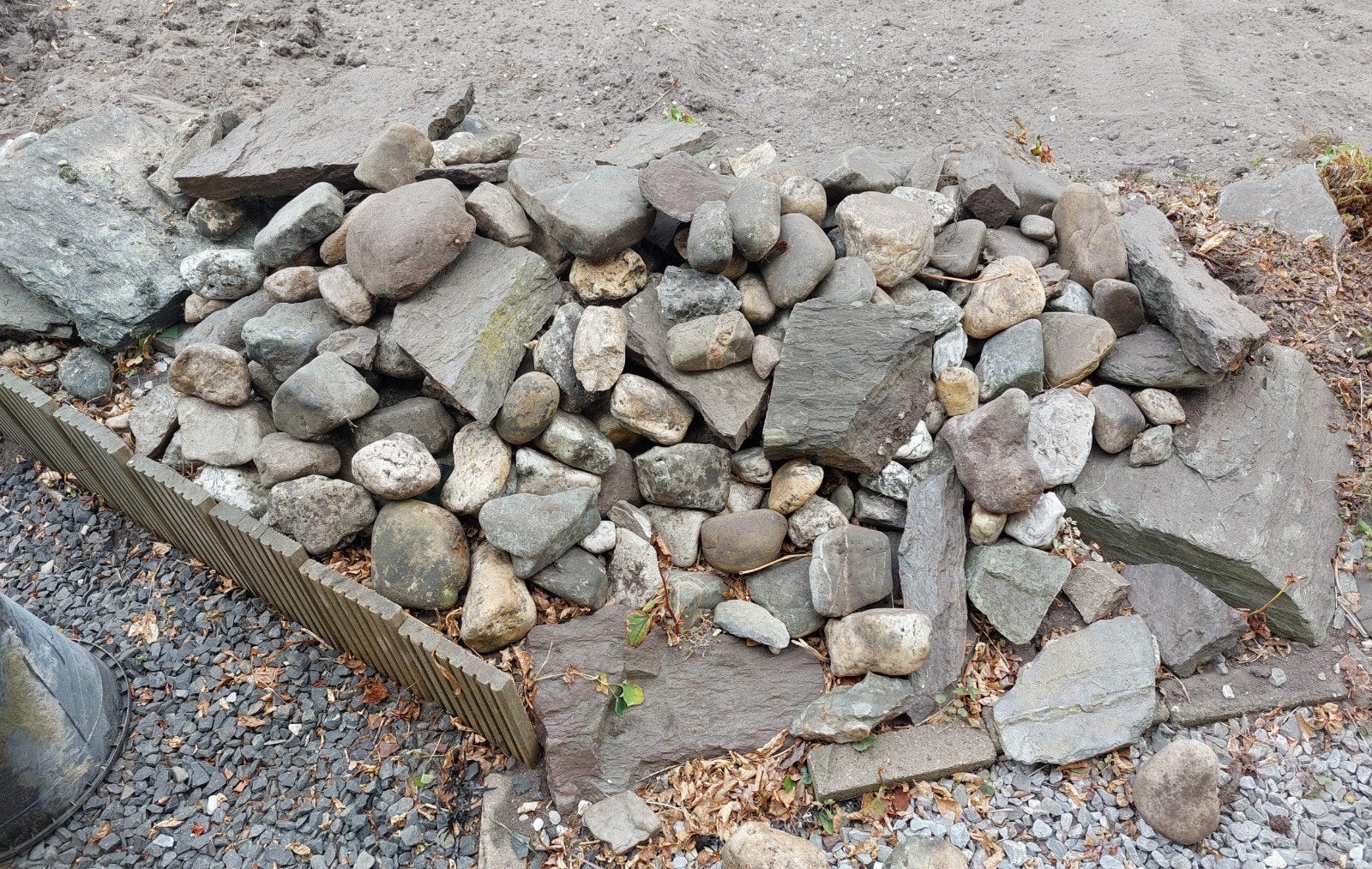 Diverse natuurstenen en keien voor tuin of decoratie, Tuin en Terras, Ophalen, Overige materialen, Gebruikt, Kei