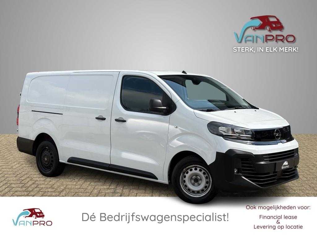 Opel VIVARO 2.0 144PK L3 / Virtual / Carplay / Camera / Crui, Auto's, Bestelauto's, 145 pk, 4 cilinders, Parkeersensor, Wit