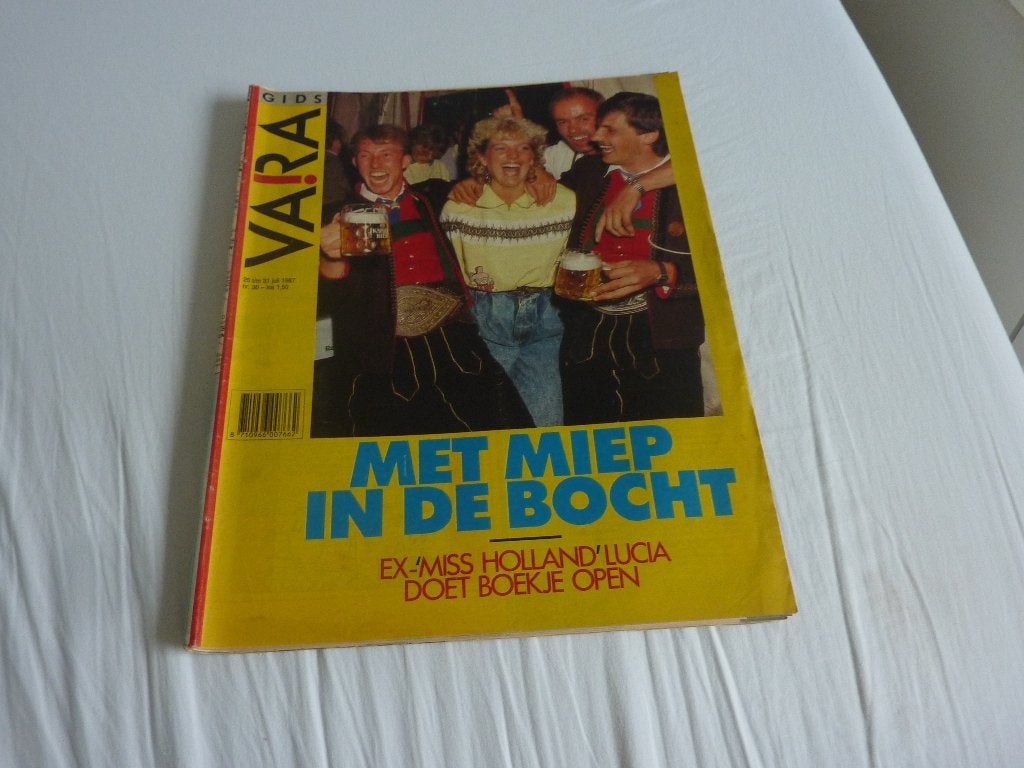 VARAGIDS 1987-THE CURE-MISS HOLLAND LUCIA VAN WICHEN, Verzenden, 1980 tot heden, Tijdschrift