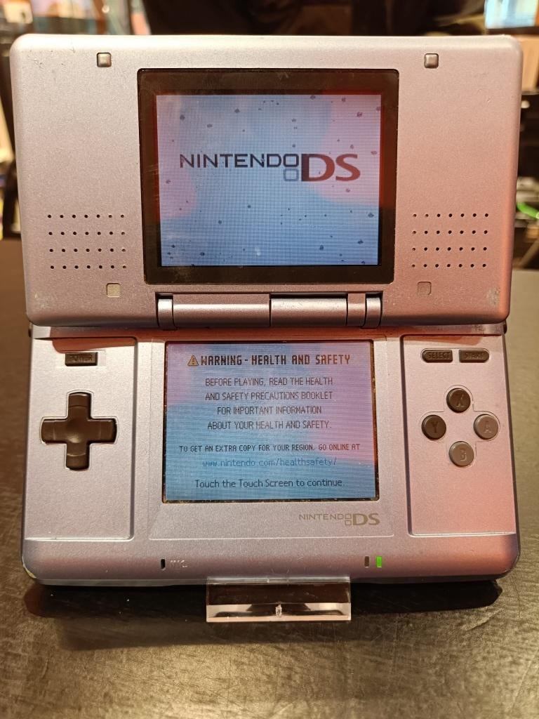 Nintendo DS Phat | Blauw | Werkend Getest | Schermslijtage, Blauw, Ophalen of Verzenden, Zo goed als nieuw, X