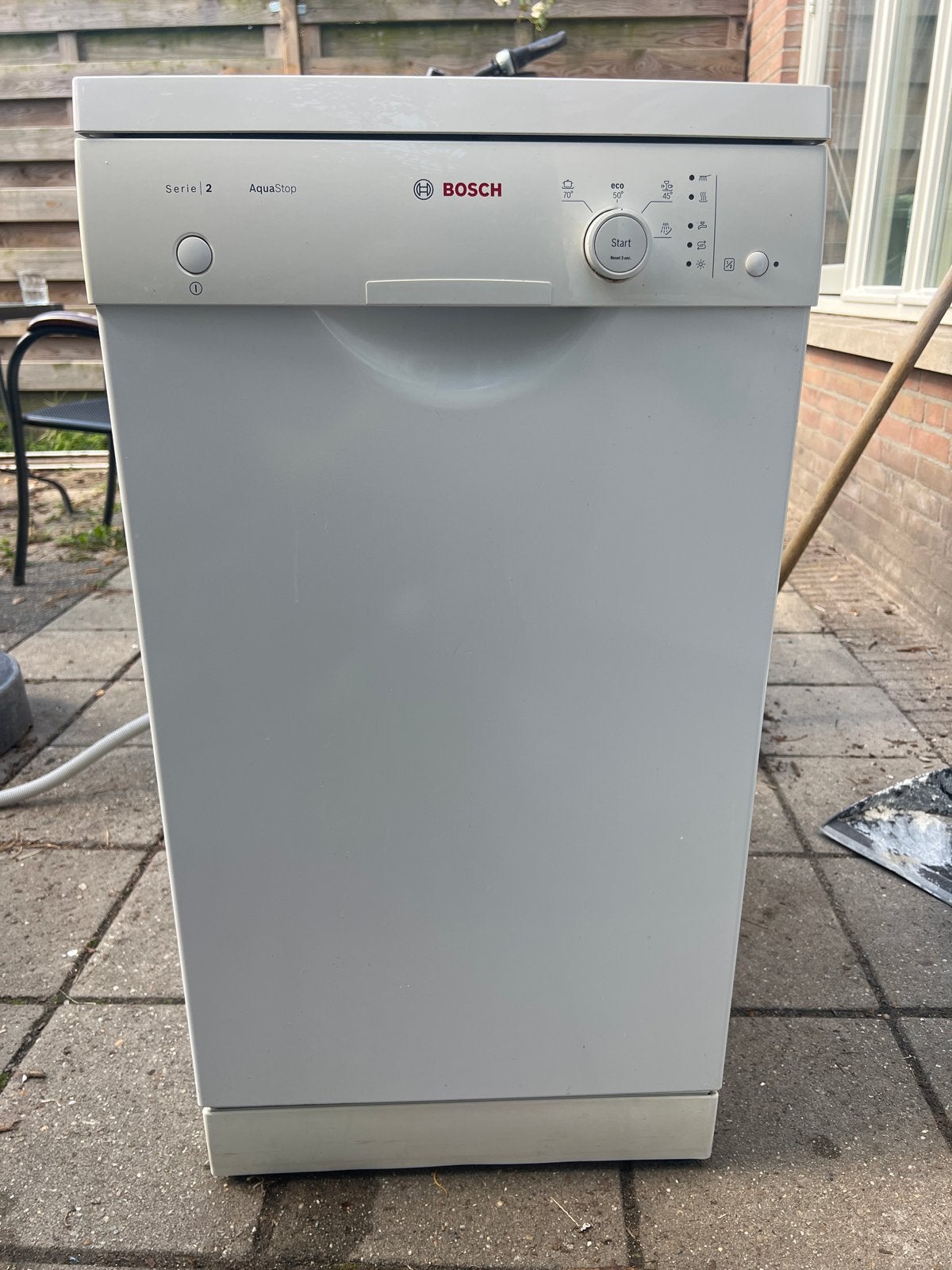 Bosch Serie 2 AquaStop Vaatwasser - Zo goed als nieuw, Witgoed en Apparatuur, Vaatwasmachines, Ophalen, Eco programma, Minder dan 10 liter