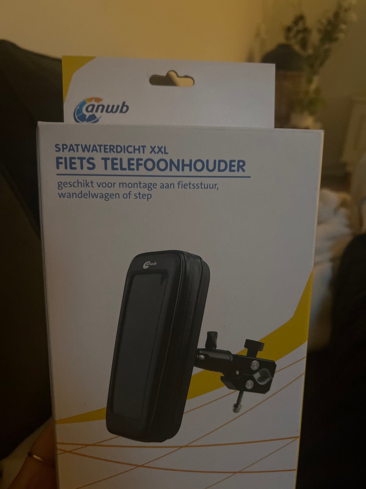 ANWB Spatwaterdichte XXL Fiets Telefoonhouder, Ophalen of Verzenden, Nieuw