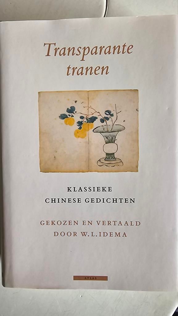 Transparante tranen: Klassieke Chinese gedichten, Ophalen of Verzenden, Gelezen, W.L. Idema, Meerdere auteurs