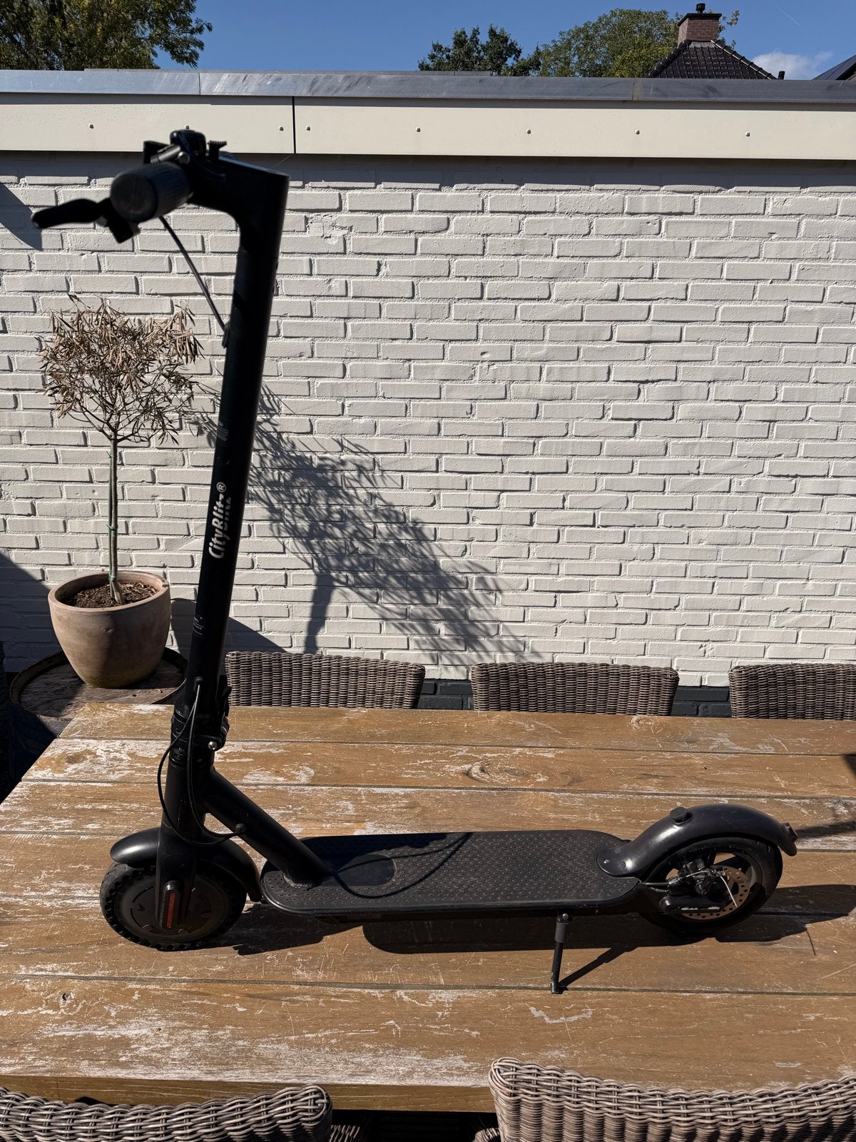 City Blitz Elektrische Stepin goede staat, Fietsen en Brommers, Steps, Ophalen, Gebruikt, Elektrische step (E-scooter)