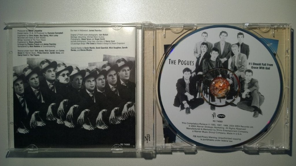 The Pogues - If I Should Fall From Grace With God, Ophalen of Verzenden, Zo goed als nieuw, Poprock, Album