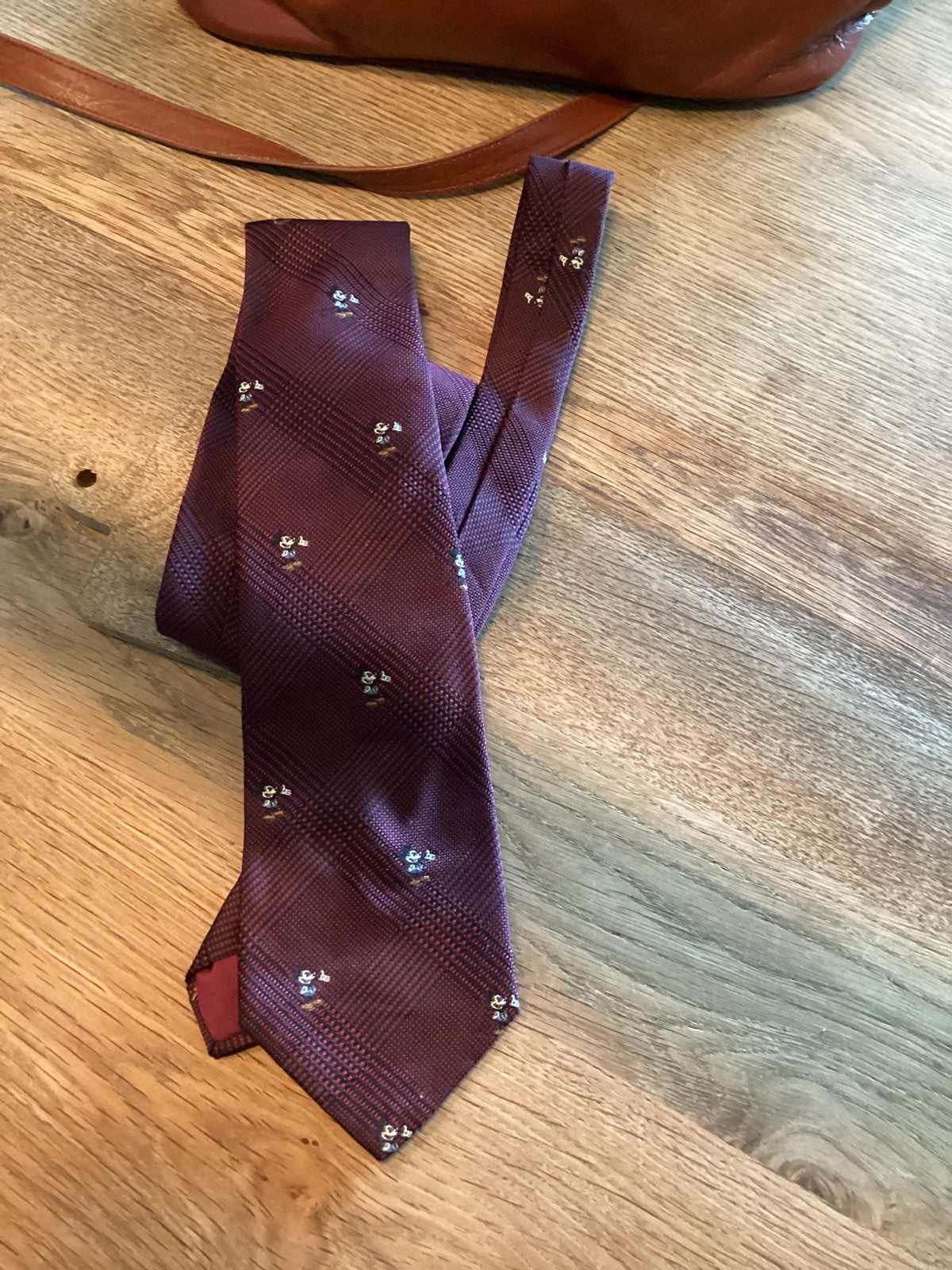Stropdas Mickey Mouse, Verzenden, Gedragen, Meerkleurig, Met patroon