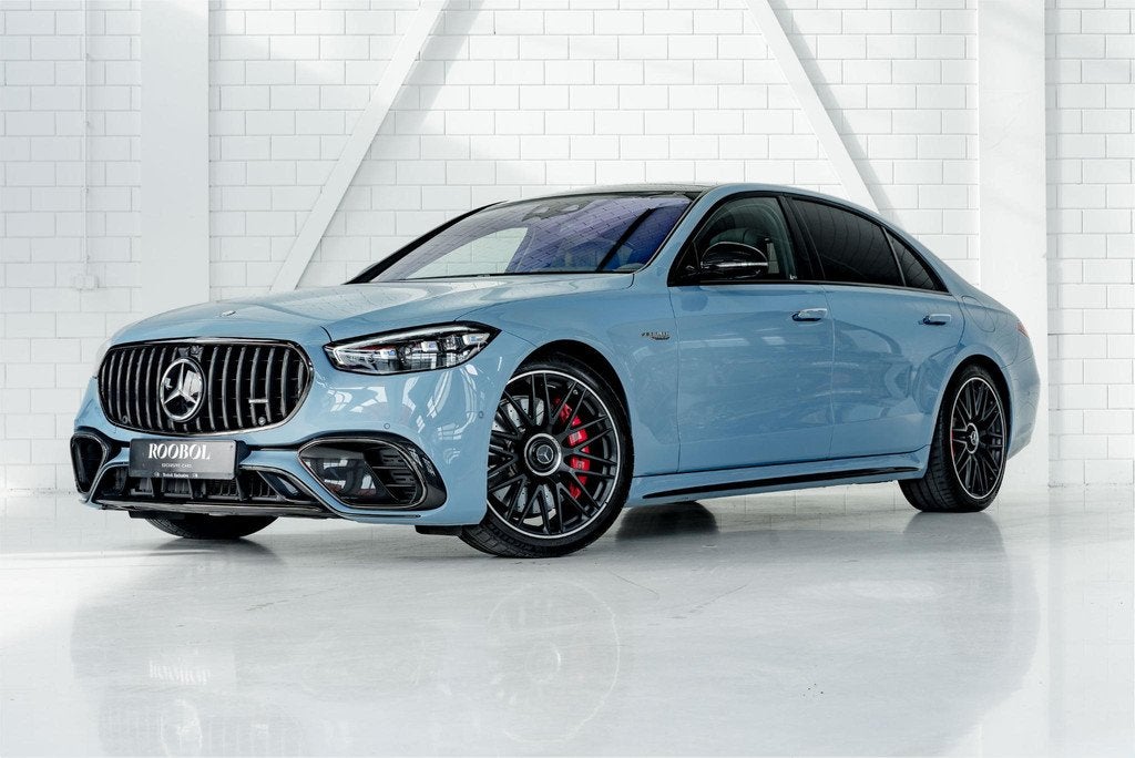 Mercedes-Benz S-klasse AMG 63 S E Performance | *China Blue*, Auto's, Mercedes-Benz, Bedrijf, Te koop, S-Klasse, 360° camera, 4x4