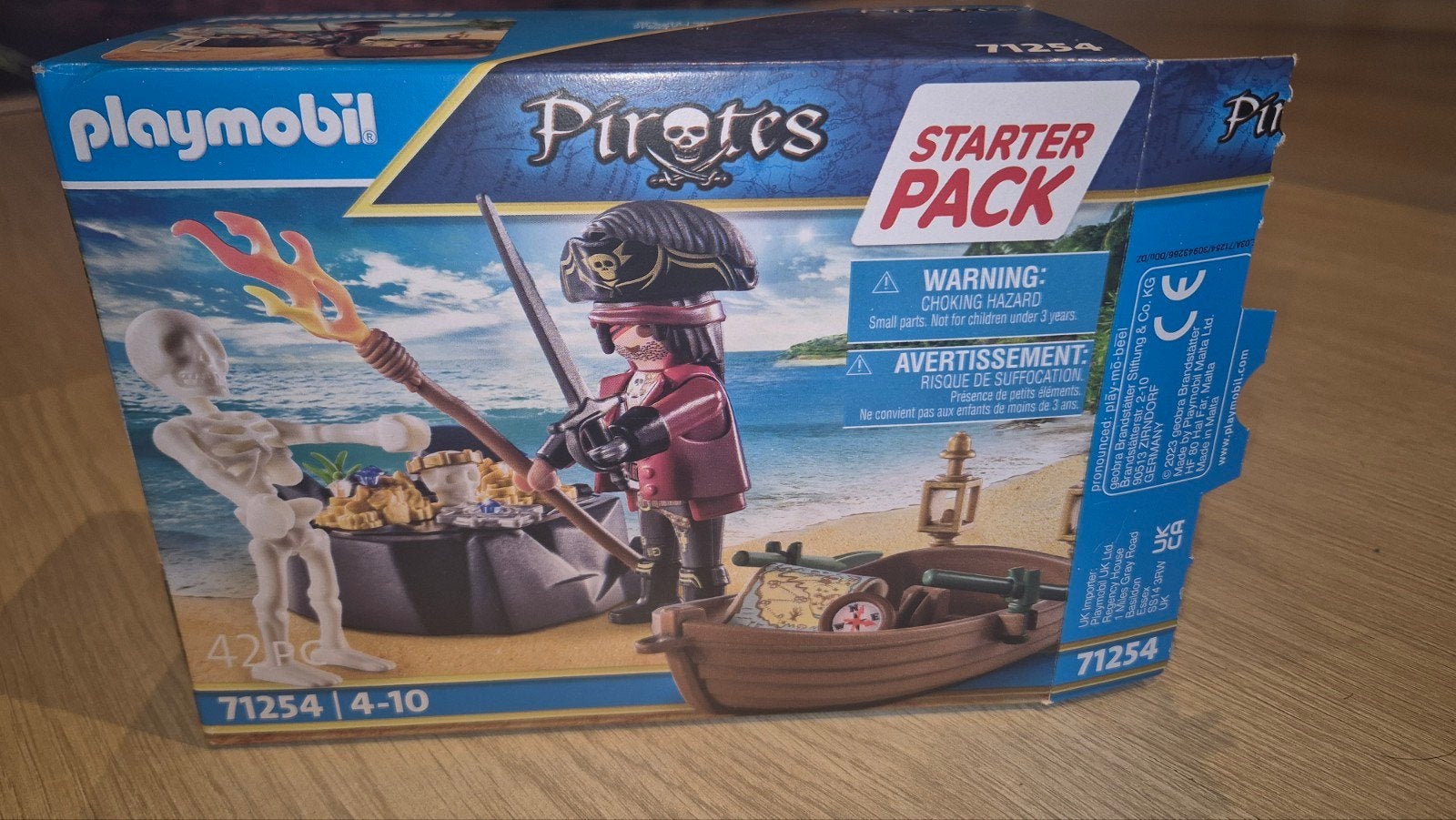 Playmobil Pirates Starter Pack 71254, Kinderen en Baby's, Speelgoed | Playmobil, Pirates, Complete set, Ophalen of Verzenden, Zo goed als nieuw