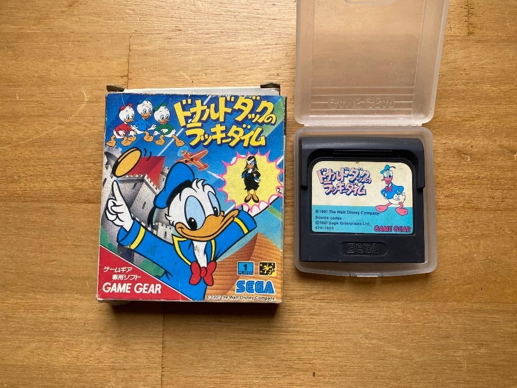 Lucky dime caper sega game gear japan, Gebruikt, 1 speler, Racen en Vliegen, Ophalen of Verzenden