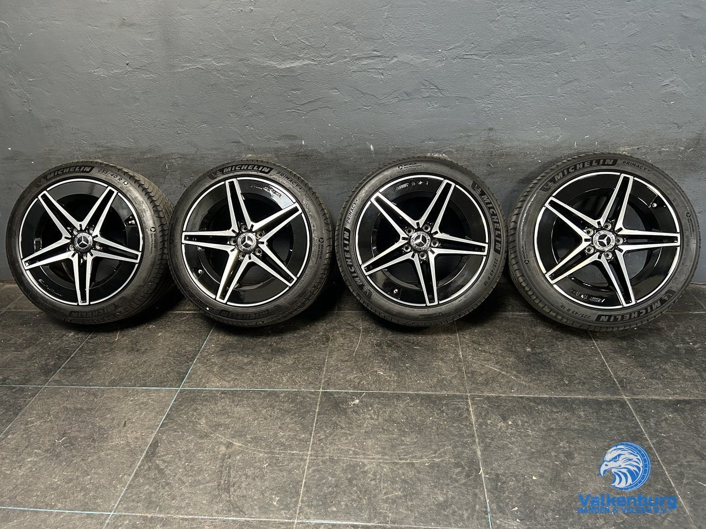 7mm! Originele Mercedes AMG C300E Hybrid W206 18 inch breeds, 18 inch, Gebruikt, -, -