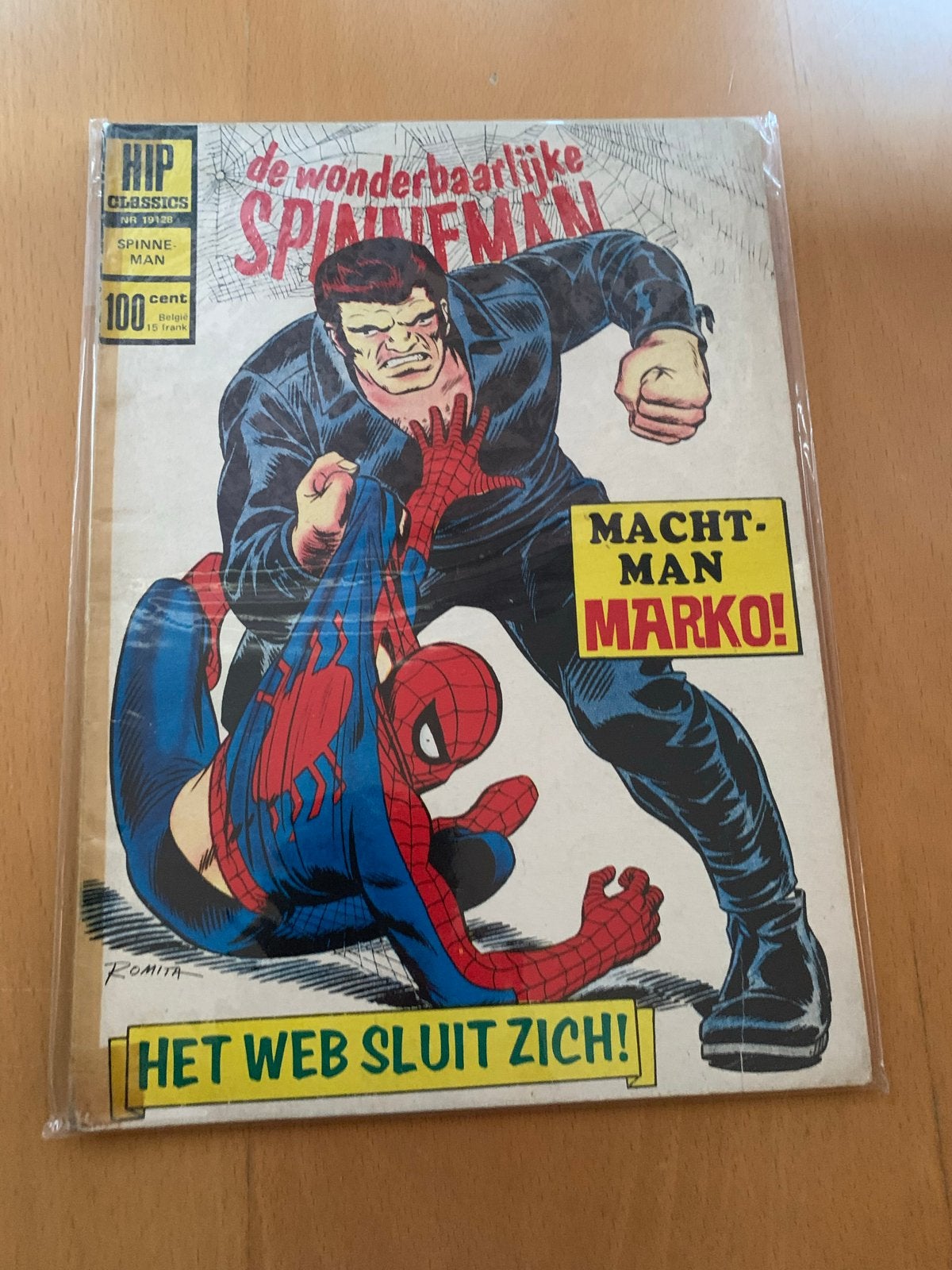 De Wonderbaarlijke Spinneman - Macht-Man Marko! (Hip Classic, Boeken, Eén comic, Ophalen of Verzenden, Gelezen, Amerika