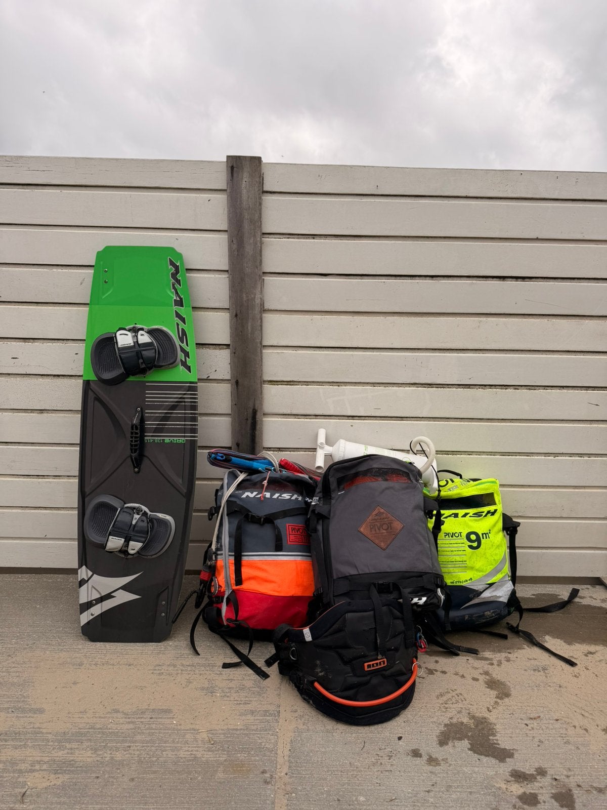 Naish kiteset compleet, Doe-het-zelf en Verbouw, Gereedschap | Lasapparaten, Ophalen of Verzenden, Gebruikt, Overige typen