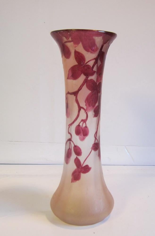 Antieke Legras Rubis serie, met druiven, ca 1910, Verzenden