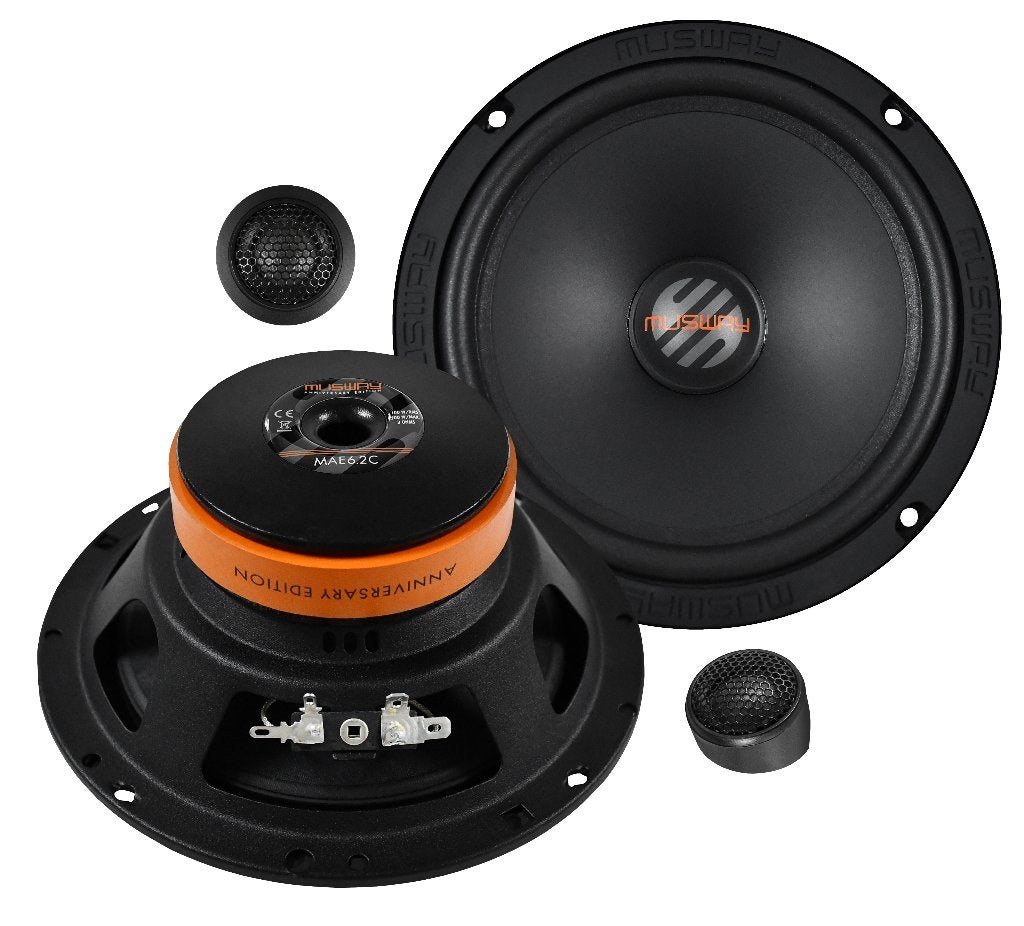 Musway MAE6.2C 16.5cm ( 6.5'' ) Composet / Speakers 165mm, Auto diversen, Autospeakers, Audio-design, Nieuw, Am Breilingsweg 3, 76709 Kronau, Duitsland
