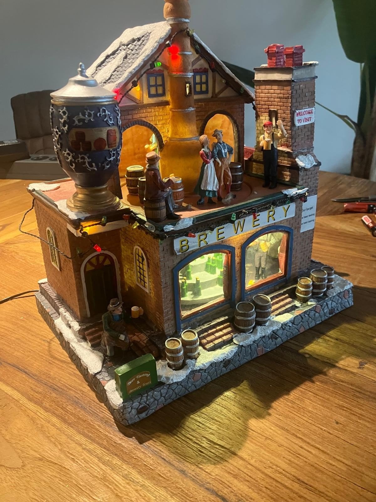 kerstdorp brewery, Diversen, Ophalen