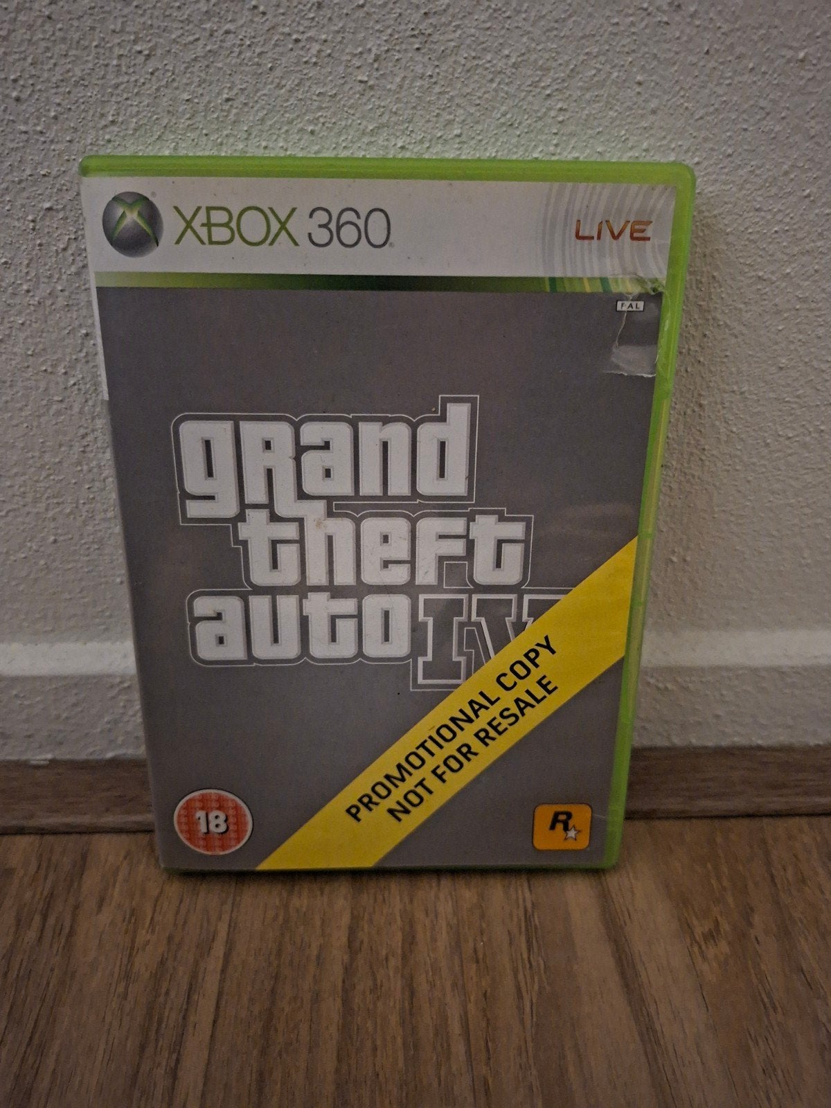 Grand Theft Auto IV Gta4 PROMOTIONAL COPY - XBOX360, Spelcomputers en Games, Avontuur en Actie, Gebruikt, Vanaf 18 jaar, 1 speler