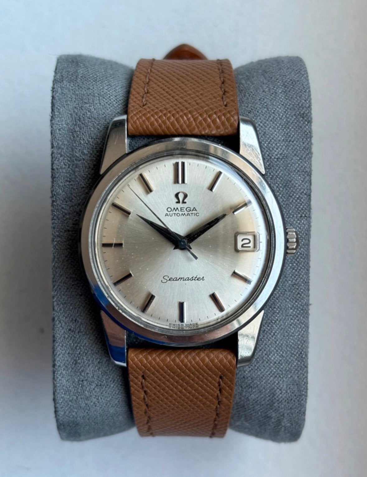Omega Seamaster Automatic Ref. 166.010, Staal, Polshorloge, Omega, 1960 of later