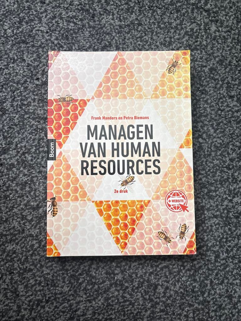 Managen van Human Resources - Frank Manders & Petra Biemans, Boeken, Studieboeken en Cursussen, Ophalen of Verzenden, Gamma, Zo goed als nieuw