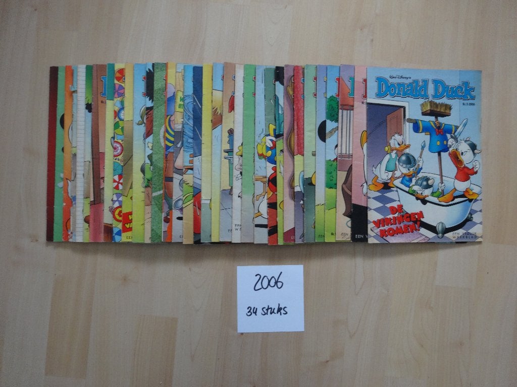 Donald Duck jaargang 2006 – 34 st, Meerdere stripboeken, Ophalen of Verzenden, Zo goed als nieuw