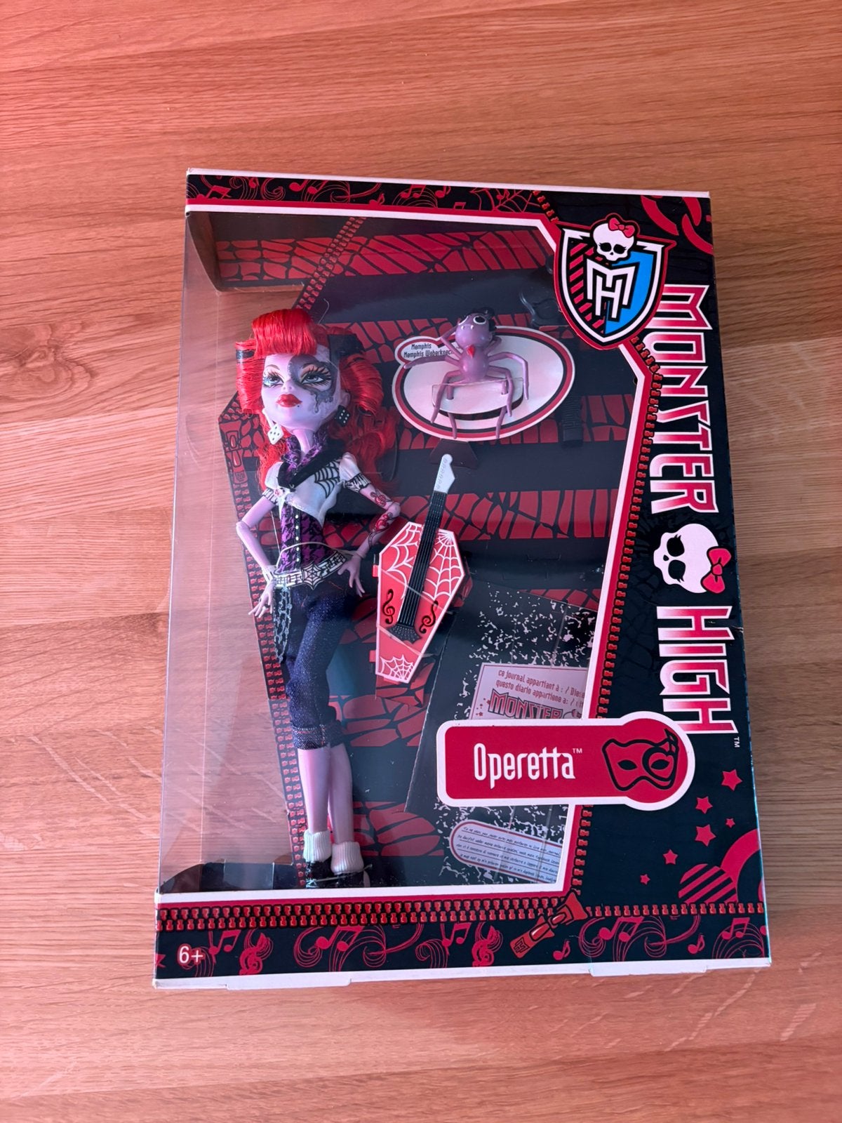 Monster High Operetta Basic G1 Wave 1 nib nrfb, Ophalen of Verzenden, Zo goed als nieuw, Pop