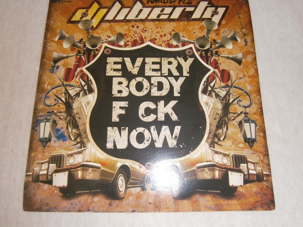 DJ Liberty – Everybody F ck Now. 2006. Jumpstyle, Hardstyle, Ophalen, Hardcore, Import, Zo goed als nieuw